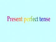English powerpoint: present perfect tense 2