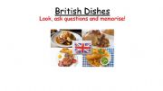 English powerpoint: British Food