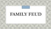 English powerpoint: Family Feud