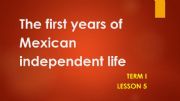 English powerpoint: Mexican History: The United States war