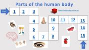 English powerpoint: Parts of the body