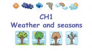 English powerpoint: Weather and seasons