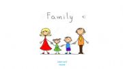English powerpoint: Family and Teacher