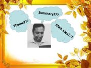 English powerpoint: How to write the theme of a literary piece 