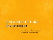 English powerpoint: English Culture TRIVIA