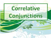 English powerpoint: Correlative Conjunctions