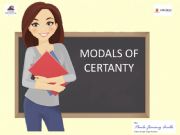 English powerpoint: MODALS OF CERTAINTY 