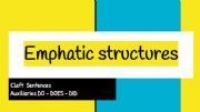 English powerpoint: emphatic structures