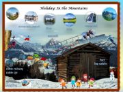 English powerpoint: Holiday: In the Mountains