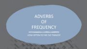 English powerpoint: Adverbs of frequency - powerpoint