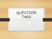 English powerpoint: Ouestion Tags