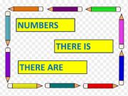 English powerpoint: How many - There is - There are