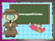 English powerpoint: Occupations or Jobs 