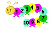 English powerpoint: Numbers 1 - 10 Counting Caterpillar
