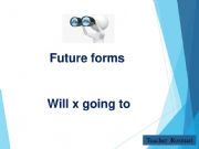 English powerpoint: Will x going to