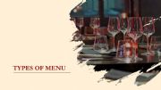 English powerpoint: Types of menu - pt1