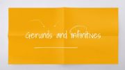 English powerpoint: Gerunds & infinitives: have them clear!
