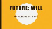 English powerpoint: Future will
