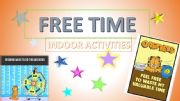 English powerpoint: Free Time - Indoor Activities