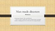 English powerpoint: Man-made Disasters 
