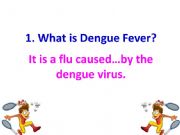 English powerpoint: Dengue fever prevention