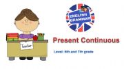 English powerpoint: Present Continuous