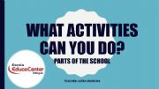 English powerpoint: Activities I can do in the school