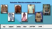 English powerpoint: Clothing 