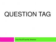 English powerpoint: Tag questions