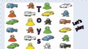 English powerpoint: Toys - Reading comprehension