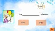English powerpoint: Present Simple game