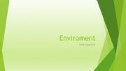 English powerpoint: Environment And Global Warming