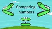 English powerpoint: compare numbers 