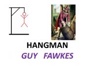 English powerpoint: GUY FAWKES HANGMAN (New Version)