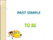 English powerpoint: Past Simple - to be
