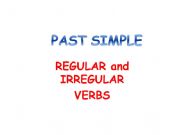English powerpoint: BASIC PAST SIMPLE EXPLANATION 
