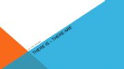English powerpoint: There is/There are + in the house