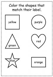 English powerpoint: Letter and Shape Recognition