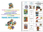 English powerpoint: Travel with Disney : peoples, nationalities, spoken languages ...