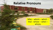 English powerpoint: RELATIVE PRONOUNS 