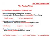 English powerpoint: The passive voice 