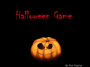 English powerpoint: Halloween Game