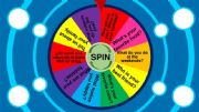 English powerpoint: Get to know you - Spin the wheel game