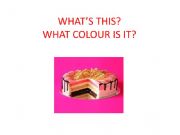 English powerpoint: Birthday objects