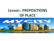 English powerpoint: Prepositions of Place