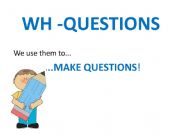 English powerpoint: Wh Questions