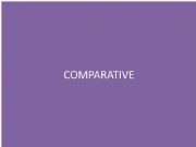 English powerpoint: Comparative Adjectives