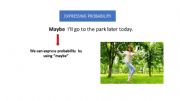 English powerpoint: Expressing probability