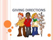 English powerpoint: giving directions 