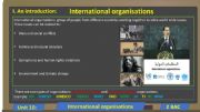 English powerpoint: international organizations for 2 bac